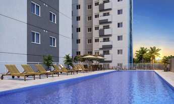 Imagem 2: Apartamento para venda com 43 metros quadrados com 2 quartos em Jabaquara - Santos - SP