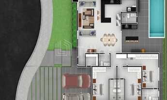 Imagem 4: CASA RESIDENCIAL em CAÇAPAVA - SP, CONDOMÍNIO TERRAS DO VALE