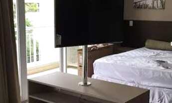 Imagem 4: Apartamento mobiliado para aluguel possui 50 m², 1 dorm, ar condicionado, 1 vaga - Trix Ta