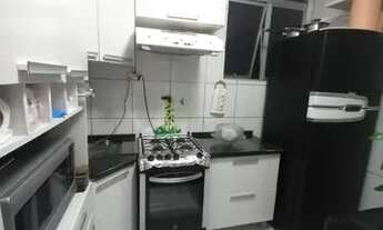 Imagem 4: Apto 2/4, sala, cozinha, banheiro e área de serviço