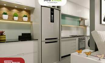 Imagem 5: Apartamento para venda com 48 metros quadrados com 2 quartos a partir de R$ 187.000,00