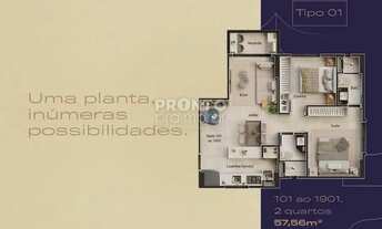 Imagem 4: Apartamento Novo 02 Quartos com entrega próxima em Boa Viagem!