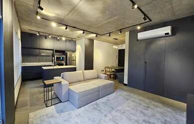 Imagem 6: Apartamento com 2 quartos mobiliado para alugar no Embaré em Santos