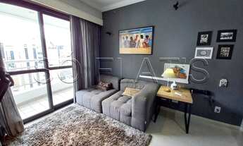 Imagem 5: Flat no estilo residence com cozinha em Moema