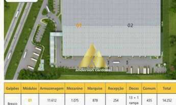 Imagem 2: Galpão para alugar, 14252 m² por R$ 111,11/mês - Jundiai - Itupeva/SP