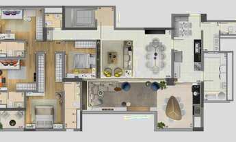 Imagem 2: APARTAMENTO 4 DORMITÓRIOS, 2 SUITES, 250 METROS EM SANTO AMARO