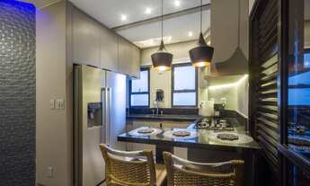 Imagem: Flat 48m2. Decoração primorosa no Gonzaga