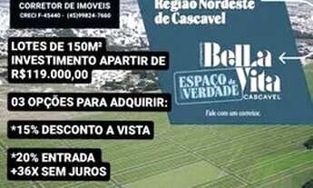 Imagem: Loteamento Bella vitta chegou a sua hora