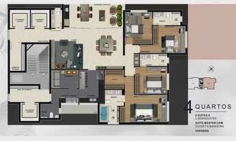 Imagem 3: Apartamento com 174 m² no Vila da Serra