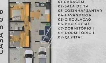 Imagem 4: Casa com 2 dormitórios à venda por R$ 230.000,00 - Jardim Monte Castelo - Marília/SP