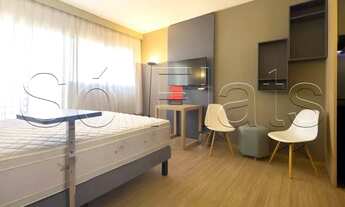 Imagem 2: Flat mobiliado disponível para venda com 35m², 01 dormitório e 01 vaga