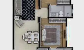 Imagem 2: Apartamento com 2 dormitórios para alugar, 76 m² por R$ 4.461,07/mês - Fazenda - Itajaí/SC