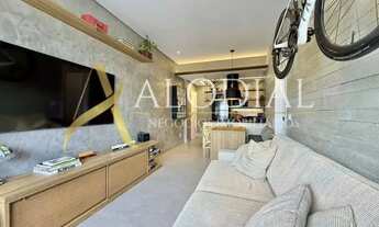 Imagem 5: ???Sala e quarto com dependência, andar alto, vista livre mar e Dois Irmãos, vaga na escri