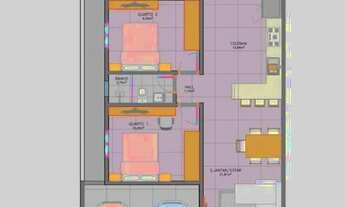 Imagem 7: Condomínio Bougainville - Casa com 3 quartos sendo 1 suíte