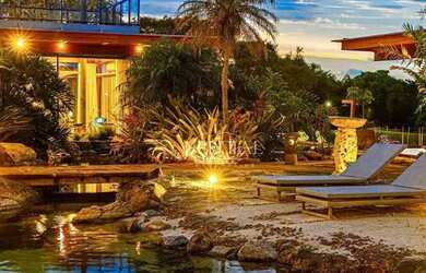 Imagem 2: 1.162 m², 6 suítes, vagas Residência integrada à natureza com vista permanente na Fazenda