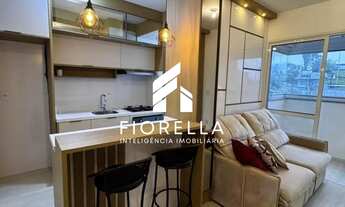 Imagem 2: Apartamento semi mobiliado de 02 dormitórios, sendo 01 Suíte, no bairro Pedra Branca - Pal