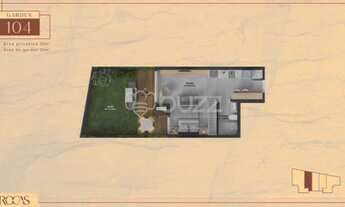 Imagem 6: Maravilhoso studio dentro do Novo Campeche com design contemporâneo 2 quadras do mar