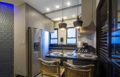 Imagem 2: Flat 48m2. Decoração primorosa no Gonzaga em Santos SP