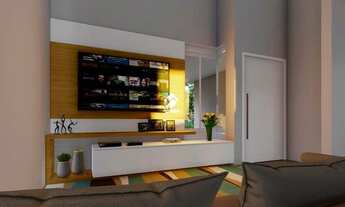 Imagem 4: Casa de condomínio para venda possui 128 metros quadrados com 3 quartos