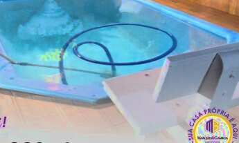 Imagem: Linda casa com piscina no verdes campos