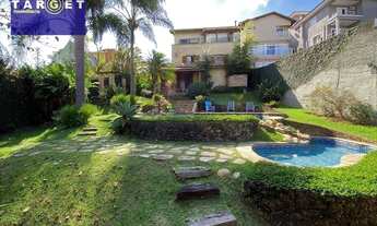 Imagem 4: Granja Viana - 4 dorm (1ste) RÚSTICA, LINDA e IMPECÁVEL! Lareira, piscina, gourmet!