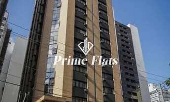 Imagem 2: Flat disponível para locação no Hotel Hampton Park, com 31m², 1 dormitório e 1 vaga