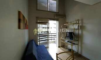 Imagem 3: Flat para locação em Moema - Edifício Duplex Life Moema