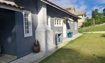 Imagem 4: Casa de condomínio térrea para aluguel e venda, lareira, piscina, churrasqueira, deck, pom