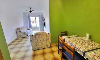 Imagem 2: AMPLO 01 DORMITÓRIO, COM SACADA LADO PRAIA!