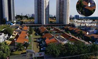 Imagem: Casa de condomínio placa solar, sol da