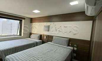 Imagem 7: Flat disponível para locação no Times Square Diamond próximo Av Ibirapuera e estação Moema