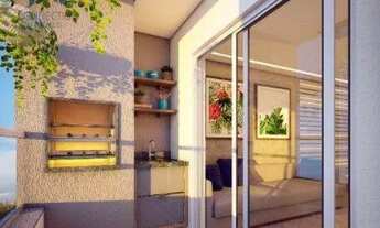 Imagem 2: Apartamento com 2 dormitórios para alugar, 53 m² por R$ 2.835,00/mês - Ecoville - Curitiba