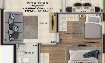 Imagem 3: APTO Burgo Paulista Patriarca