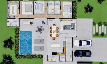 Imagem 5: Casa no Condomínio Terraville, Bairro Primeira Linha, Criciúma-SC