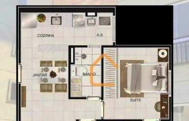 Imagem 16: Apartamento com 2 dormitórios à venda, 60 m² por R$ 300.000,00 - Fátima - Pouso Alegre/MG