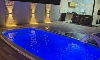 Imagem 5: Casa e eventos, diária e áreas externa com piscina. Fica localizada em paulista torres gal