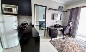 Imagem 2: Flat no estilo residence com cozinha em Moema