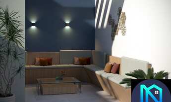 Imagem 3: Apartamento com 2 dormitórios, sala ampla para 2 ambientes, cozinha, área de serviço, banh