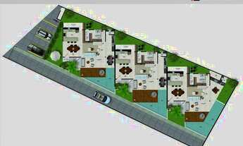 Imagem 4: Casa de condomínio para venda com 354 metros quadrados com 4 quartos em Patamares - Salvad