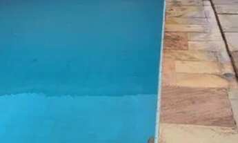 Imagem 3: Casa para alugar no Bairro Mançor Daud com 3 dormitórios, área de churrasqueira com piscin