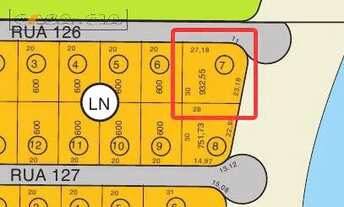 Imagem 3: Terreno com 932m² pé na água no Riviera de Santa Cristina III