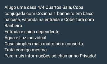 Imagem: Alugo uma Casa! DISPONÍVEL A PARTIR DO