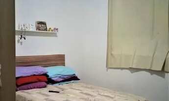 Imagem 5: Apartamento de 2 quartos, sacada com churrasqueira, garagem. térreo. Biguaçu - SC
