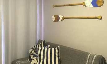 Imagem 2: Apartamento quarto e sala montado e decorado com Internet e condomínio inclusos