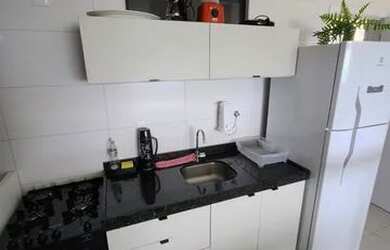 Imagem 5: Quarto e sala mobiliado vista pro mar