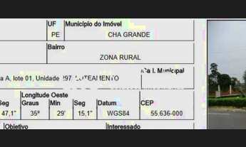 Imagem 3: Chã Grande/PE - Quadra a lot campos do vale