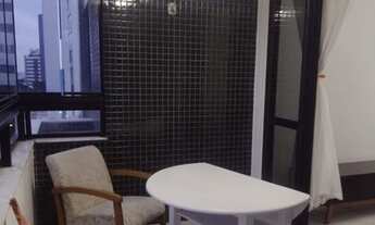 Imagem 2: Apartamento mobiliado para aluguel , varanda, vista mar, uma vaga de garagem, Jardim Arma