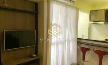 Imagem 3: Apartamento mobiliado completo no Edifício Caires 1 dormitório e vaga coberta em Bauru