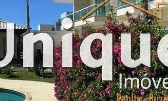 Imagem: Casa com 4 suítes, na beira do canal, à