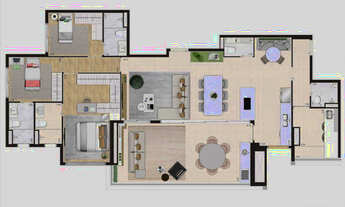 Imagem 2: Apartamento Ipiranga 160 metros 4 Dormitórios